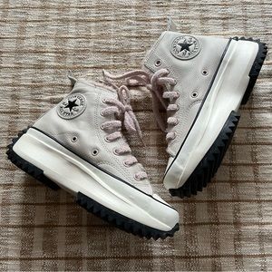 Converse Run Star Hike Hi "Cozy Club "Platform Size 6 NWOB